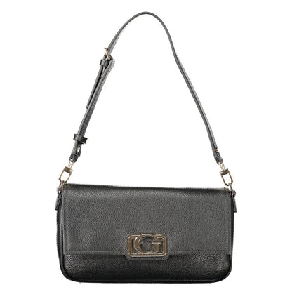 Guess Jeans Nero Poliuretano Women Handbag - HBPS Beauty & Fashion