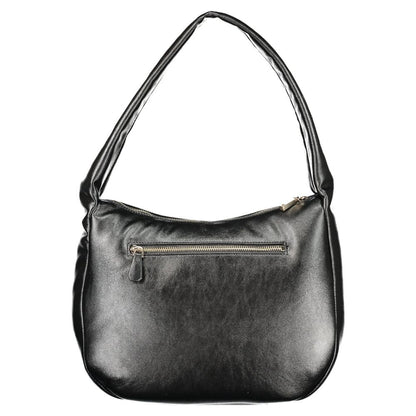 Guess Jeans Nero Poliuretano Women Handbag - HBPS Beauty & Fashion