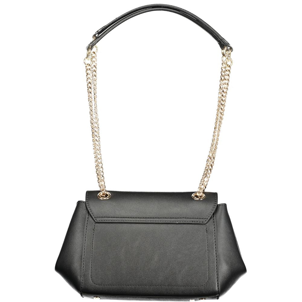 Guess Jeans Nero Poliuretano Women Handbag - HBPS Beauty & Fashion