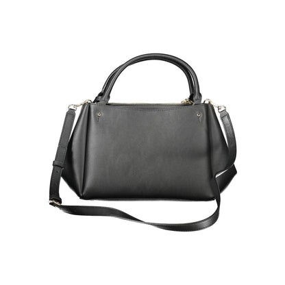 Guess Jeans Nero Poliuretano Women Handbag - HBPS Beauty & Fashion