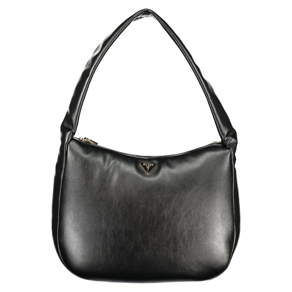 Guess Jeans Nero Poliuretano Women Handbag - HBPS Beauty & Fashion
