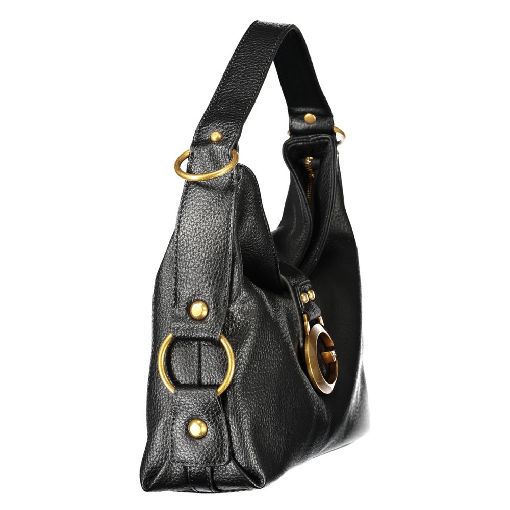 Guess Jeans Nero Poliuretano Women Handbag - HBPS Beauty & Fashion