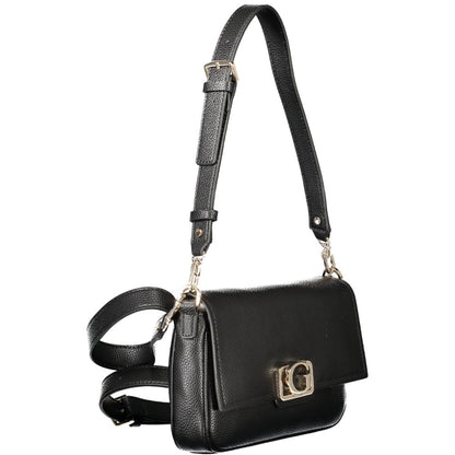 Guess Jeans Nero Poliuretano Women Handbag - HBPS Beauty & Fashion