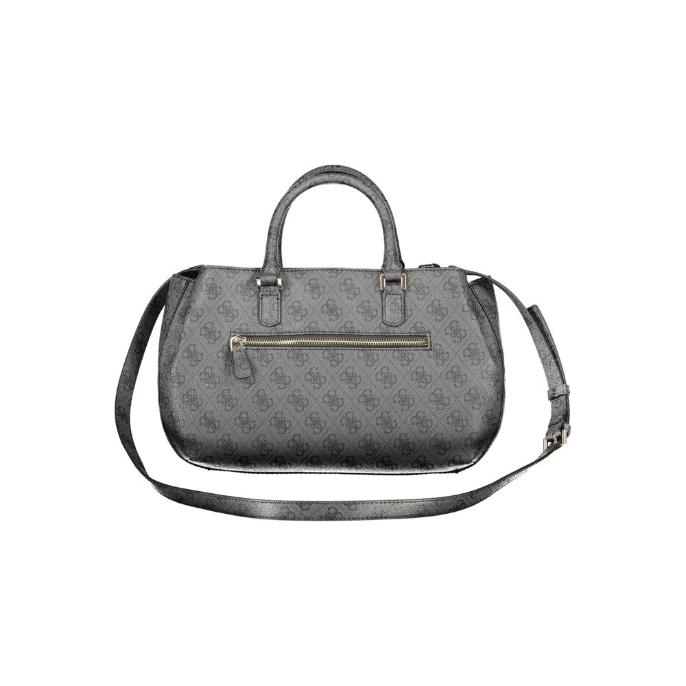Guess Jeans Nero Poliuretano Women Handbag - HBPS Beauty & Fashion