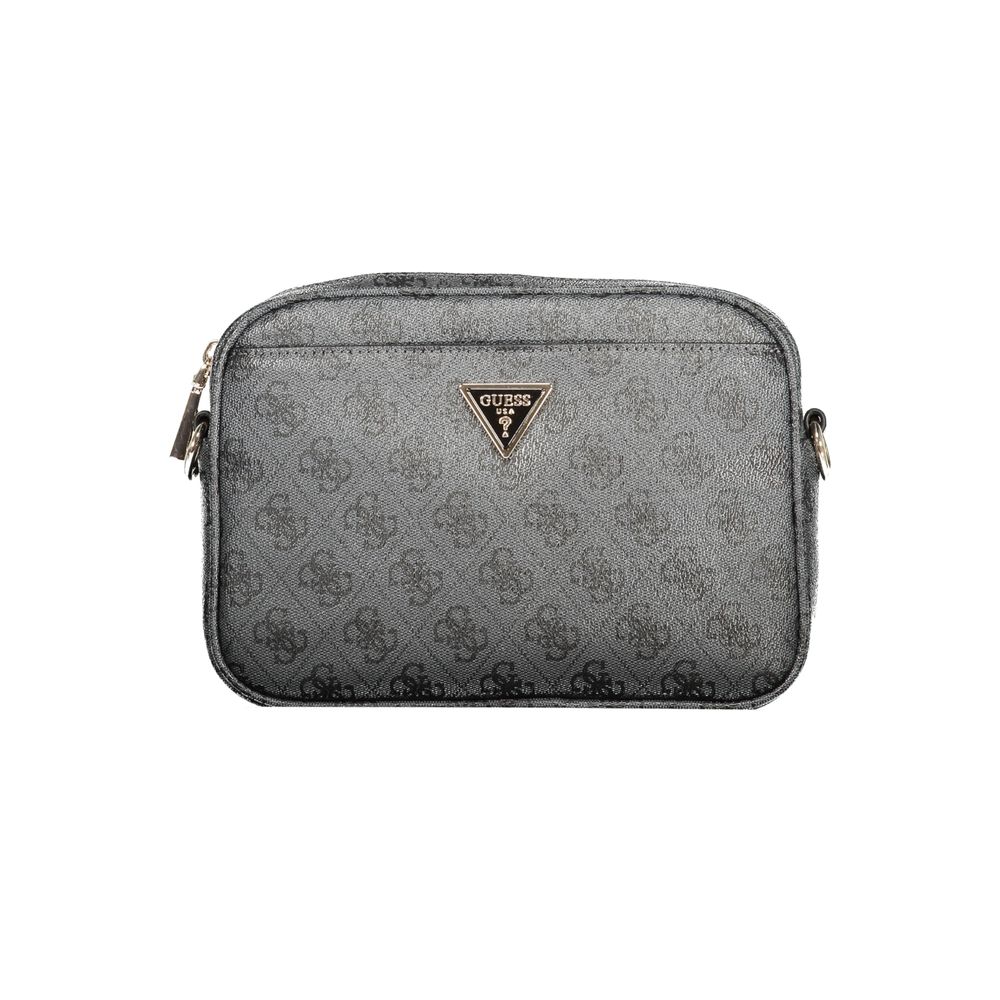 Guess Jeans Nero Poliuretano Women Handbag - HBPS Beauty & Fashion