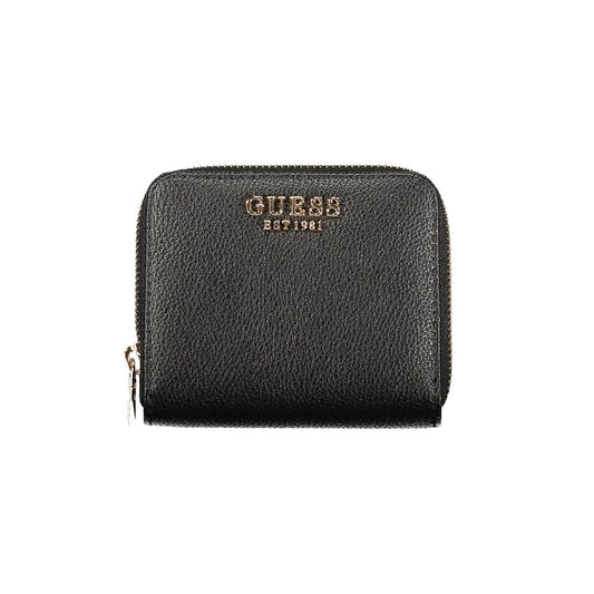 Guess Jeans Nero Poliuretano Women Wallet - HBPS Beauty & Fashion