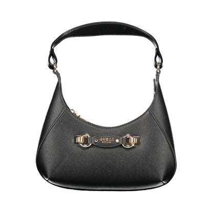 Guess Jeans Nero Poliuretano Womens Handbag - HBPS Beauty & Fashion