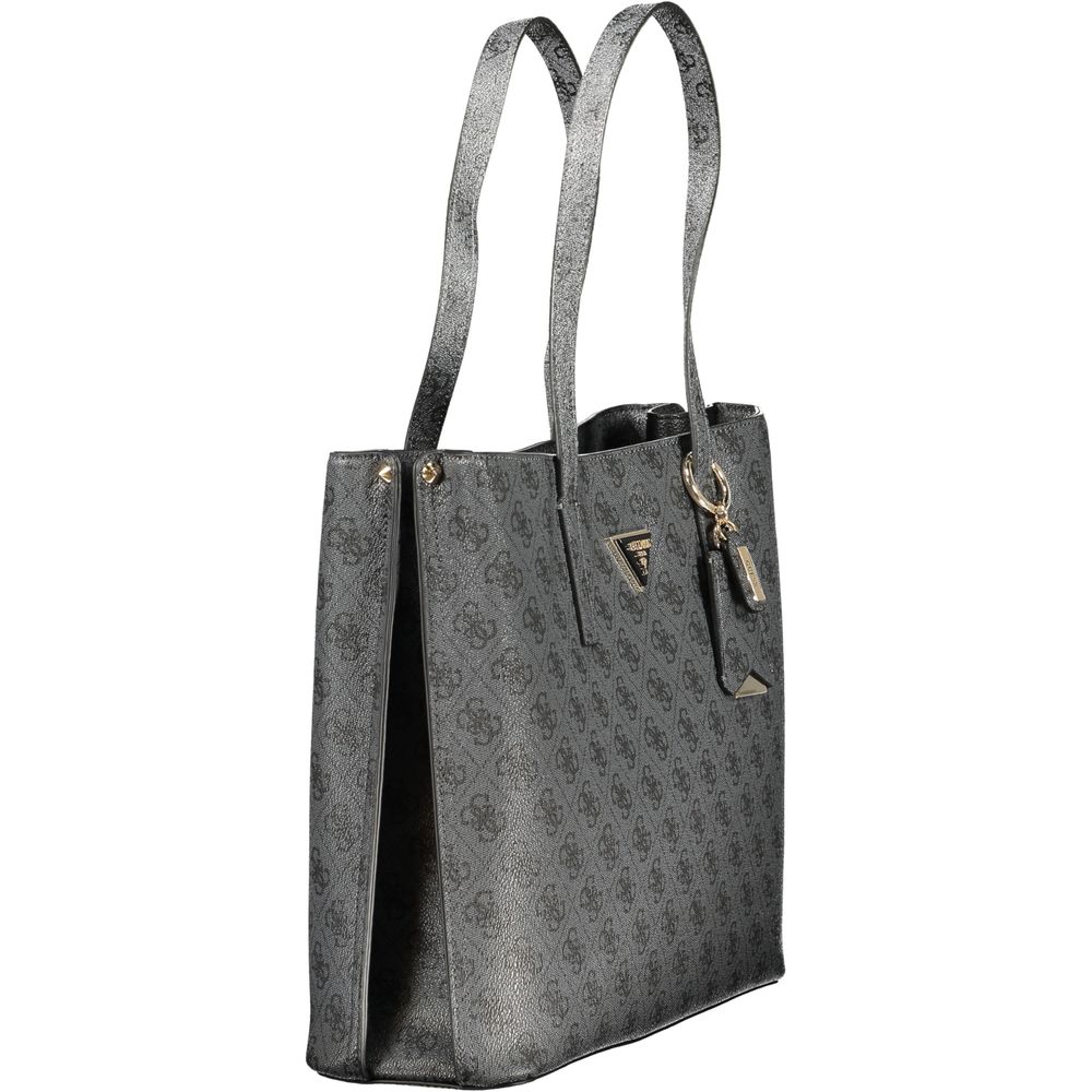 Guess Jeans "Nero Poliuretano Women's Handbag" - HBPS Beauty & Fashion