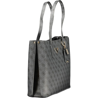 Guess Jeans "Nero Poliuretano Women's Handbag" - HBPS Beauty & Fashion
