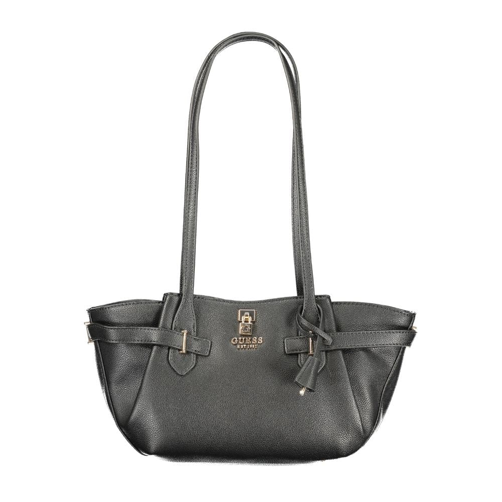 Guess Jeans Nero Polyurethane Women Handbag - HBPS Beauty & Fashion