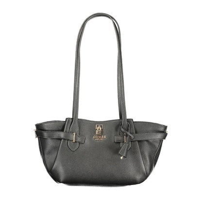 Guess Jeans Nero Polyurethane Women Handbag - HBPS Beauty & Fashion