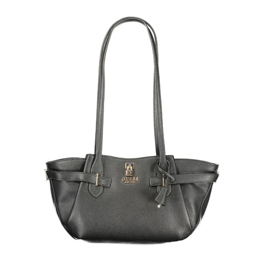 Guess Jeans Nero Polyurethane Women Handbag - HBPS Beauty & Fashion