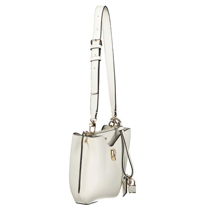 Guess Jeans White Polyurethane Women's Bag - HBPS Beauty & Fashion