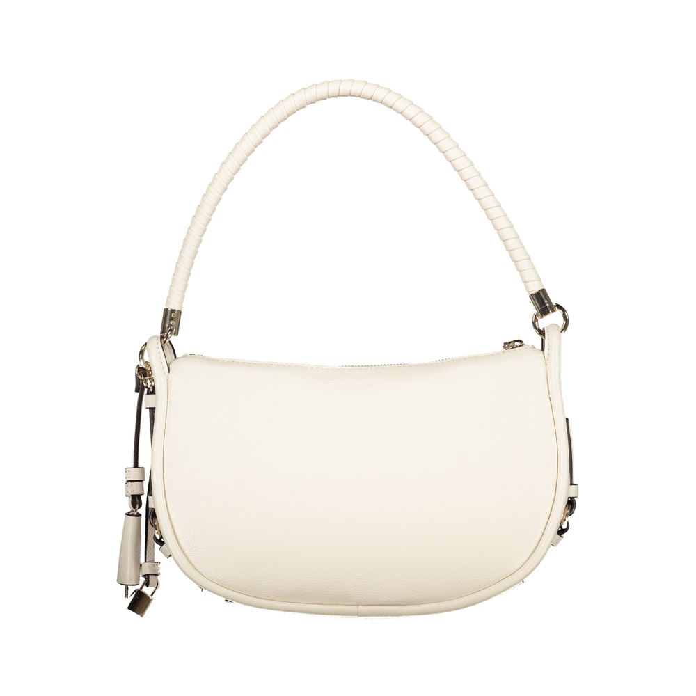 Guess Jeans White Polyurethane Women's Handbag - HBPS Beauty & Fashion