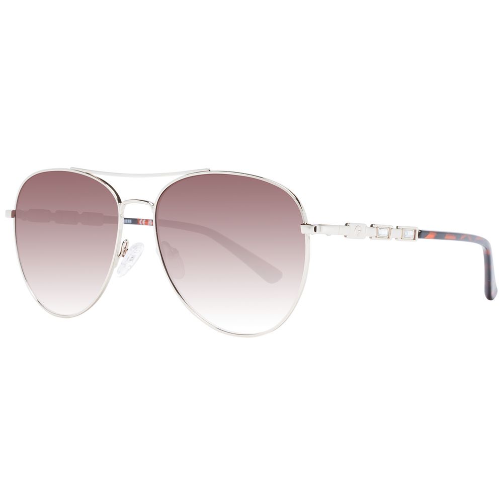 Guess Silver Metal Sunglasses - HBPS Beauty & Fashion