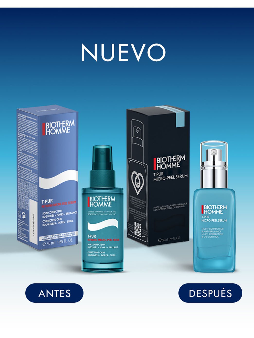 Homme T-Pur Peeling antibrillos - HBPS Beauty & Fashion