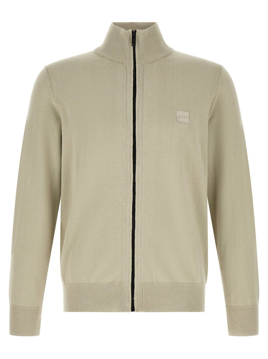 Hugo Boss Beige Cotton Cardigan - HBPS Beauty & Fashion