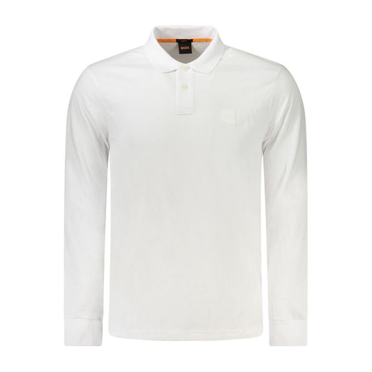 Hugo Boss Bianco Cotton Men's Polo - HBPS Beauty & Fashion