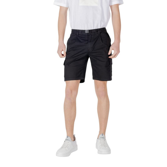 Hugo Boss Black Cotton Bermuda Shorts - HBPS Beauty & Fashion