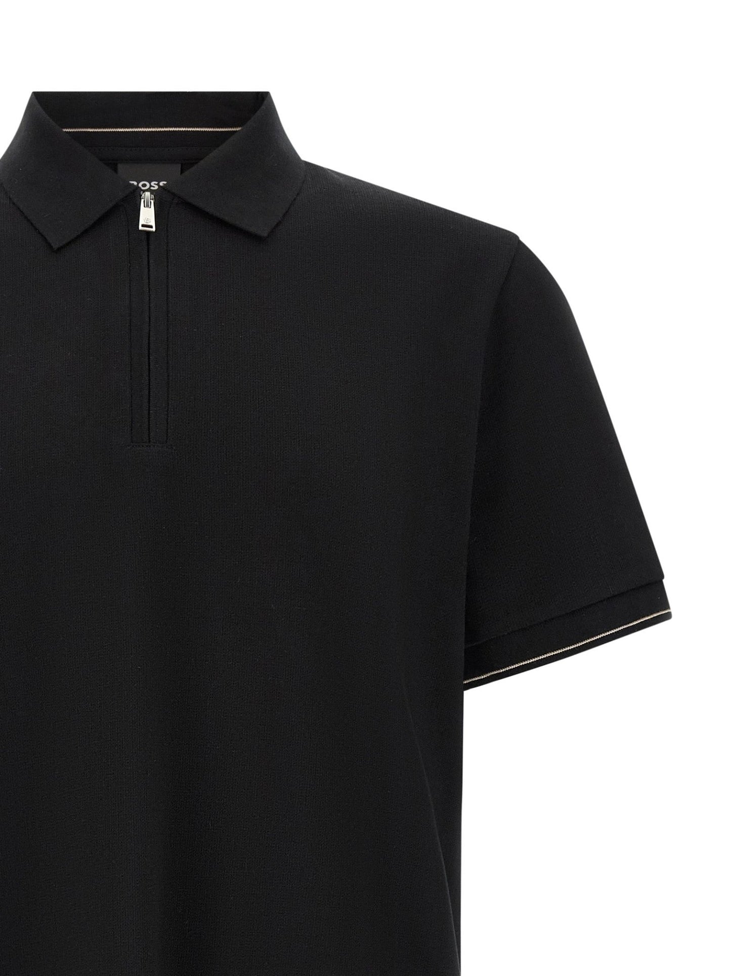 Hugo Boss Black Cotton Polo Shirt - HBPS Beauty & Fashion