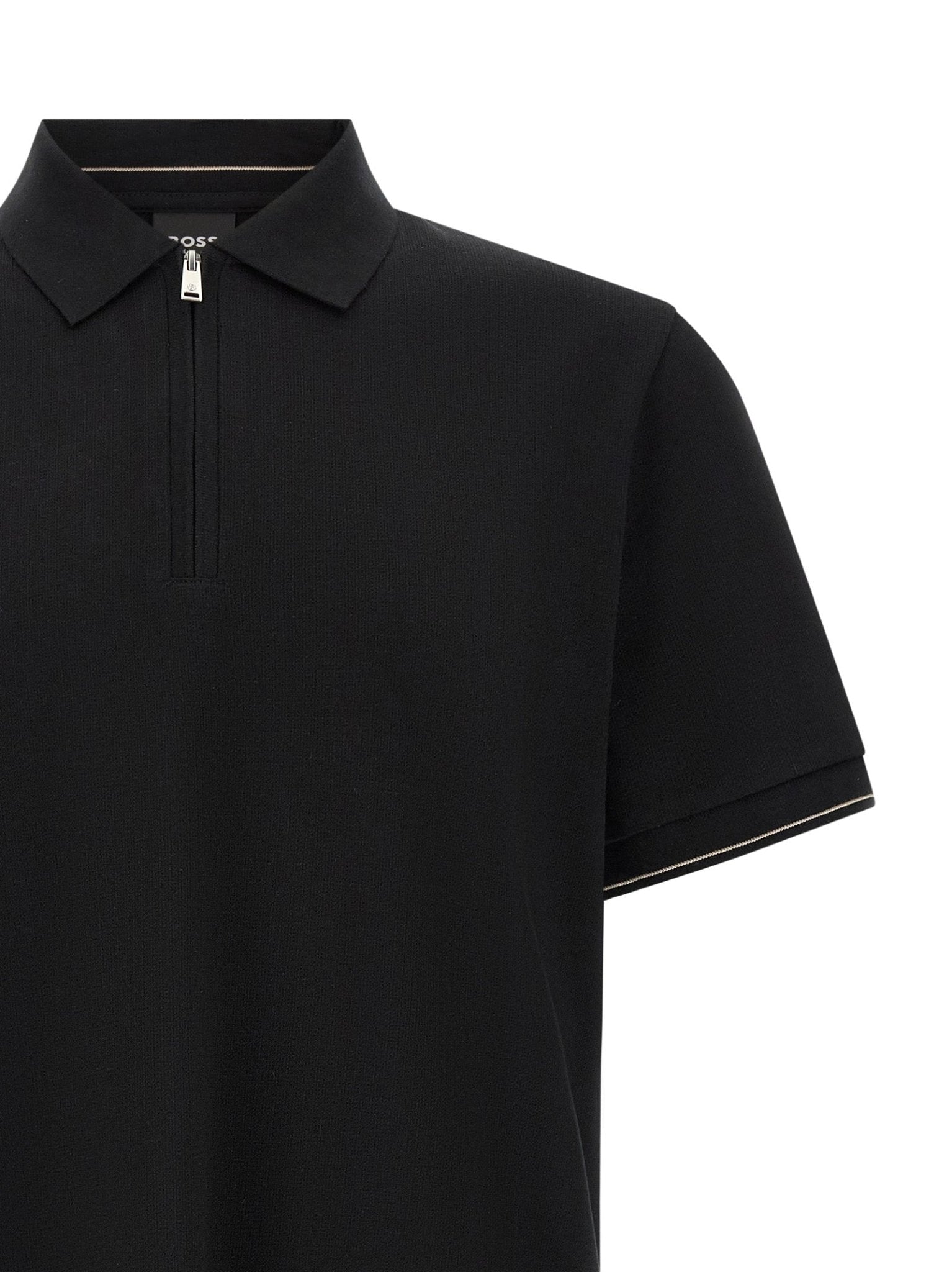 Hugo Boss Black Cotton Polo Shirt - HBPS Beauty & Fashion