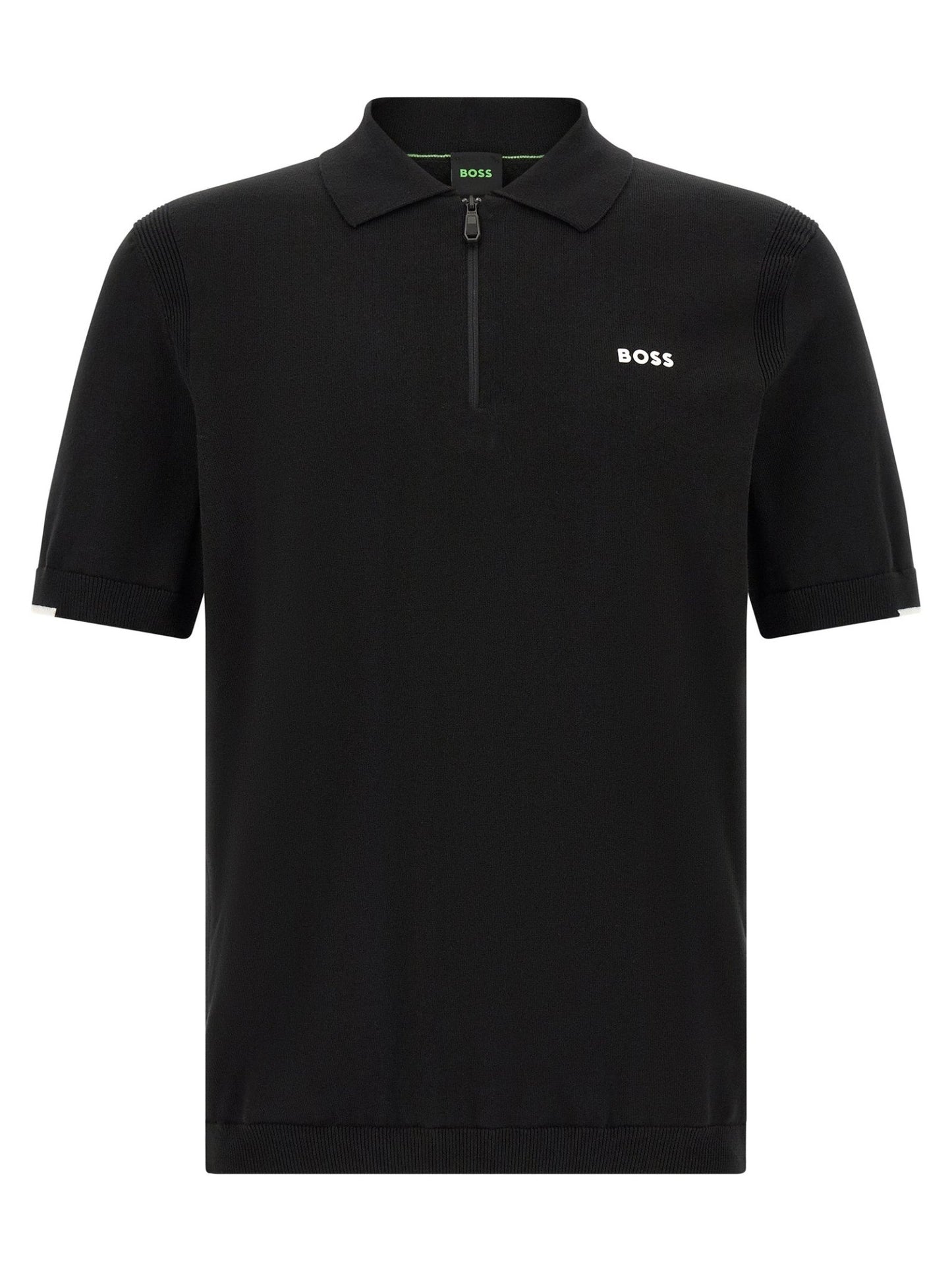 Hugo Boss Black Cotton Polo Shirt - HBPS Beauty & Fashion