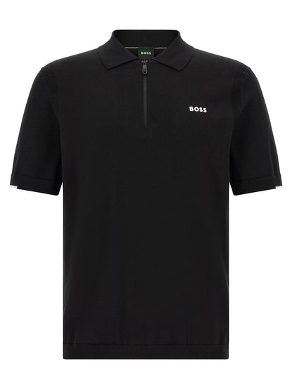 Hugo Boss Black Cotton Polo Shirt - HBPS Beauty & Fashion