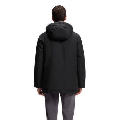 Hugo Boss Black Polyester Full-Length Jacket - HBPS Beauty & Fashion
