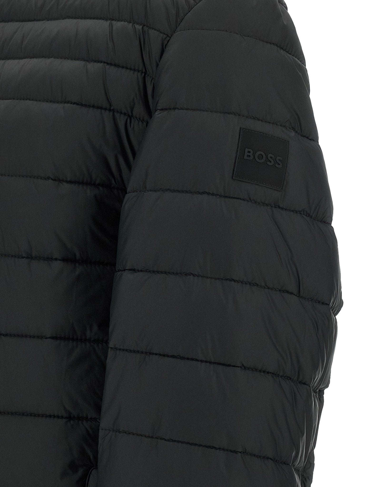 Hugo Boss Black Recycled Polyamide Full-Length Jacket - HBPS Beauty & Fashion