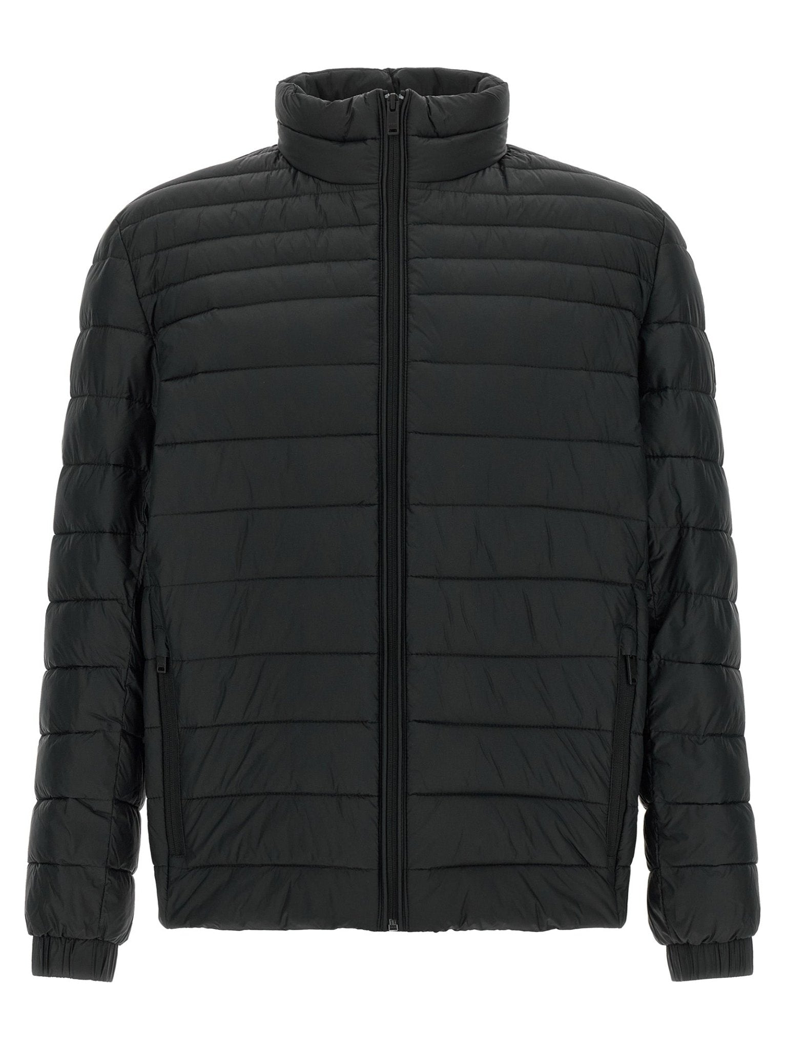 Hugo Boss Black Recycled Polyamide Full-Length Jacket - HBPS Beauty & Fashion
