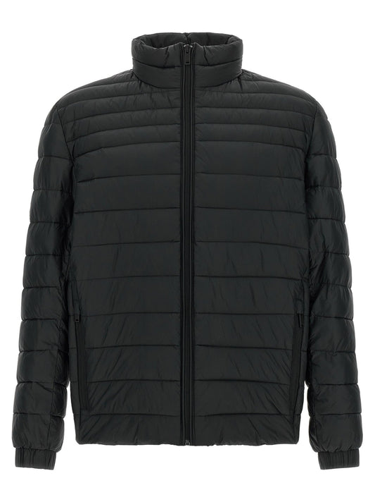 Hugo Boss Black Recycled Polyamide Full-Length Jacket - HBPS Beauty & Fashion
