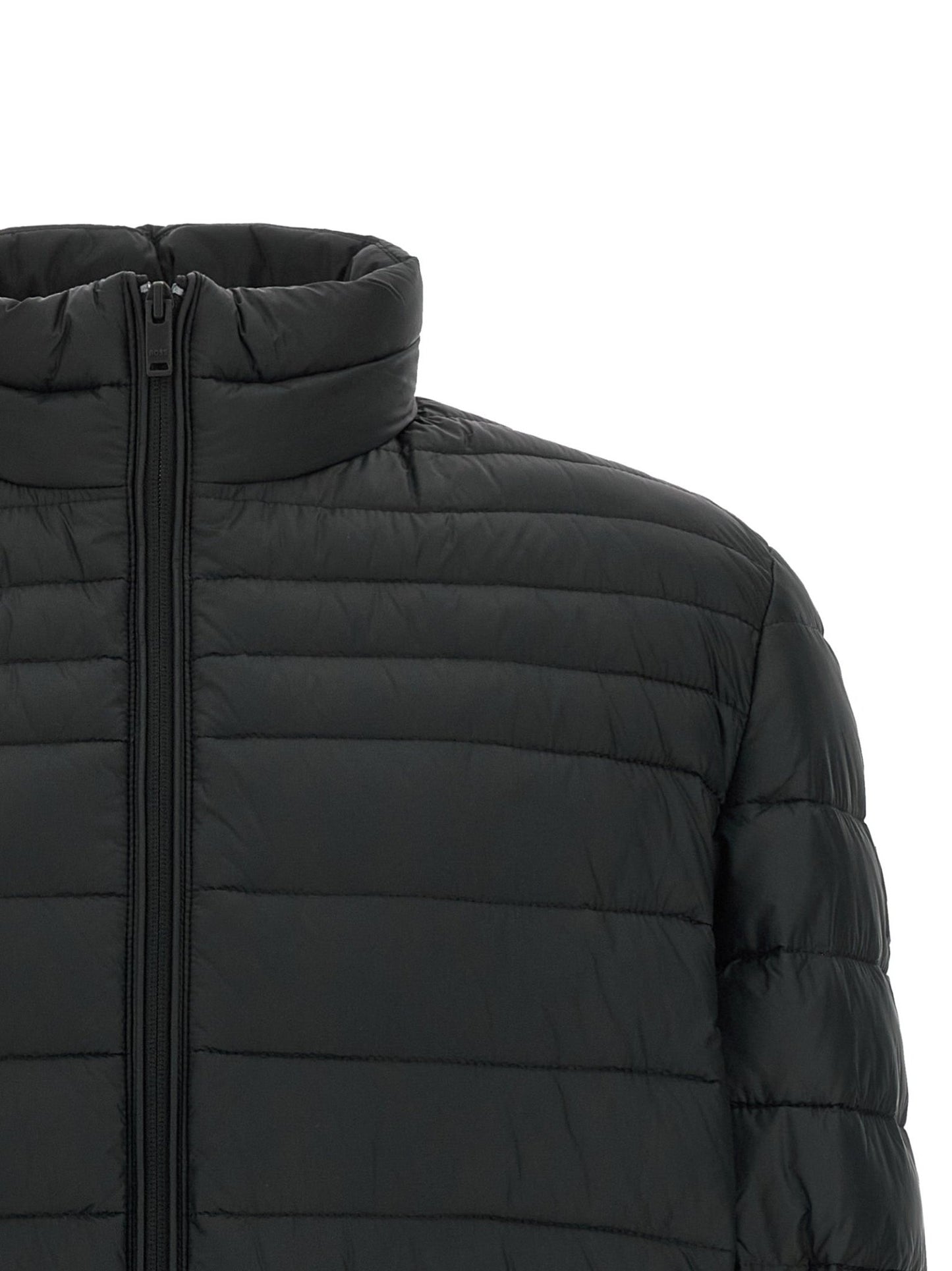 Hugo Boss Black Recycled Polyamide Full-Length Jacket - HBPS Beauty & Fashion