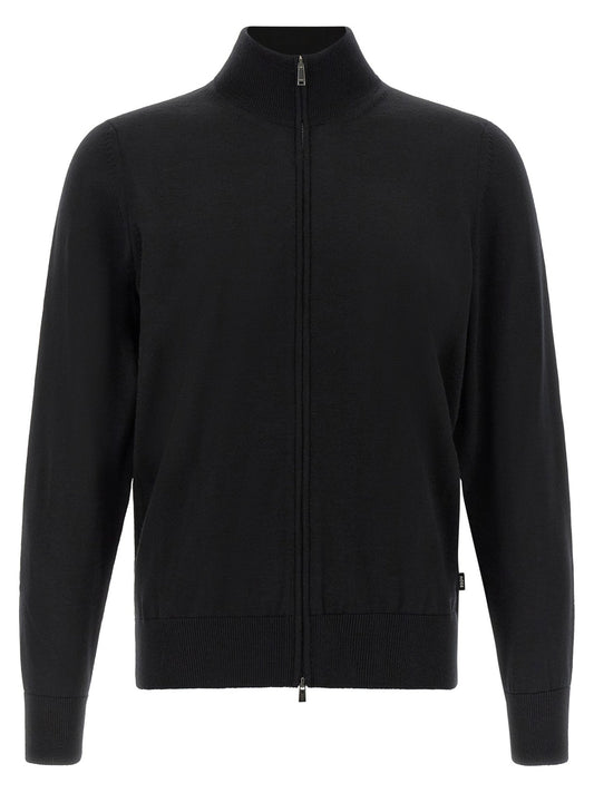 Hugo Boss Black Virgin Wool Cardigan - HBPS Beauty & Fashion
