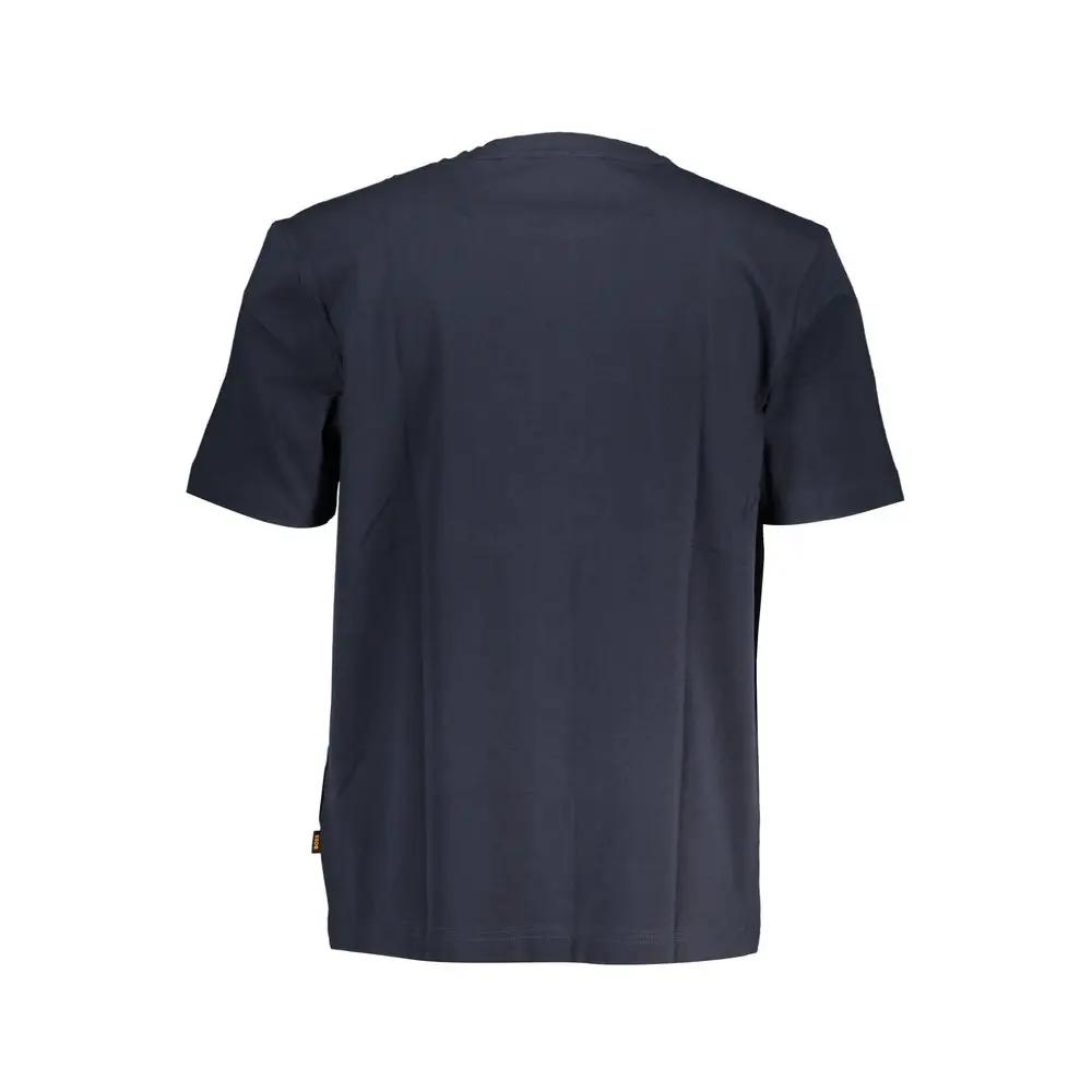 Hugo Boss Blue Organic Cotton Men's T-Shirt - HBPS Beauty & Fashion