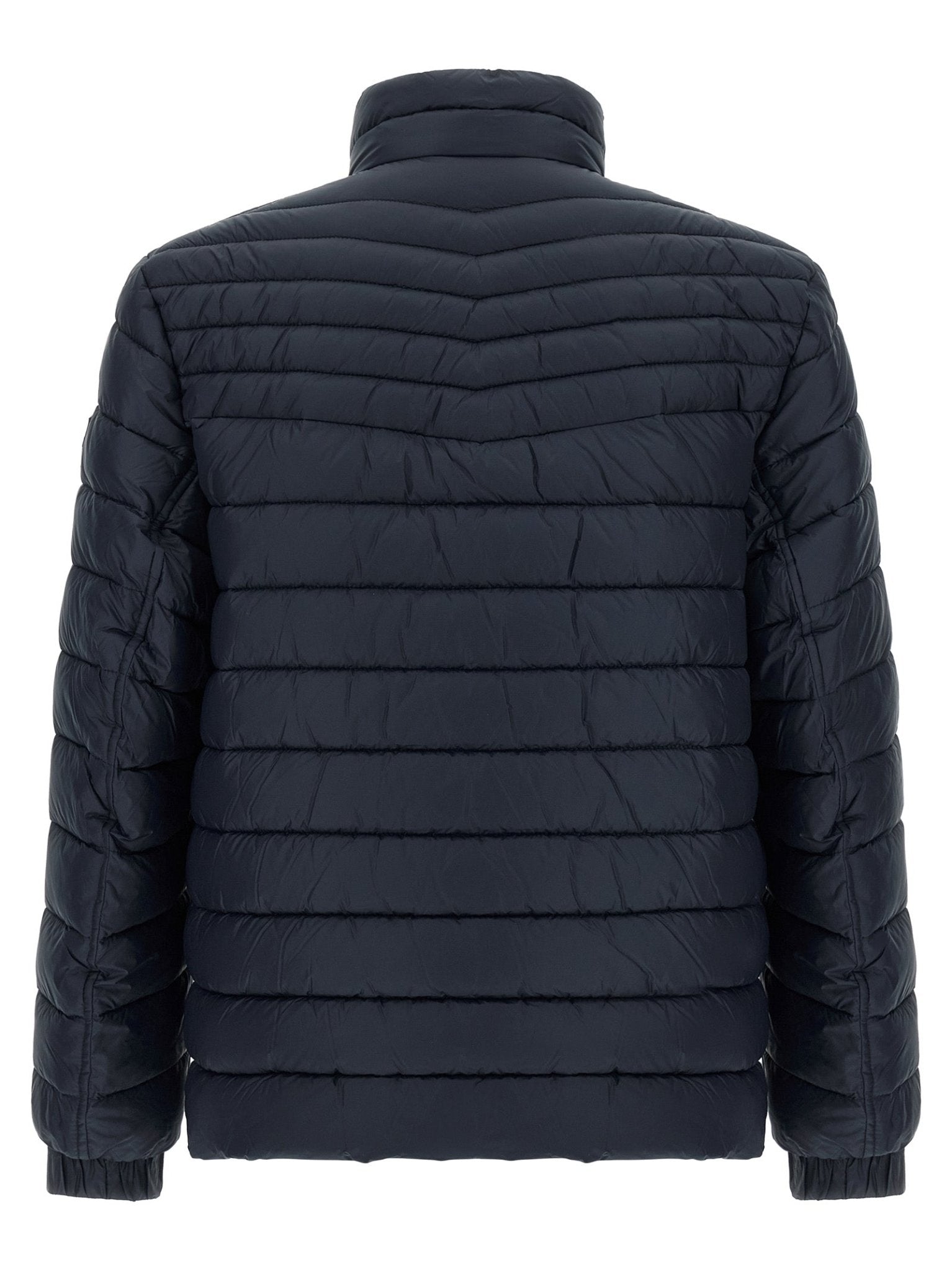 Hugo Boss Blue Polyamide Full-Length Jacket - HBPS Beauty & Fashion