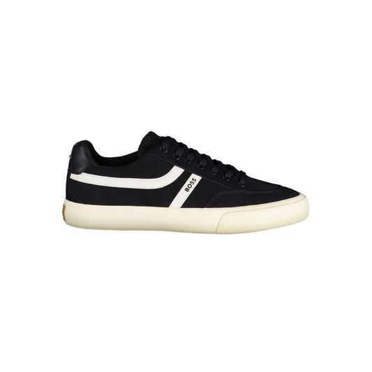 Hugo Boss Blue Polyurethane Men's Sneaker - HBPS Beauty & Fashion