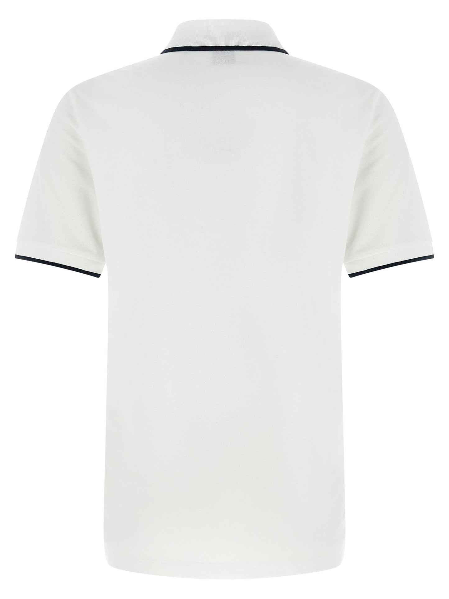 Hugo Boss White Cotton Polo Shirt - HBPS Beauty & Fashion