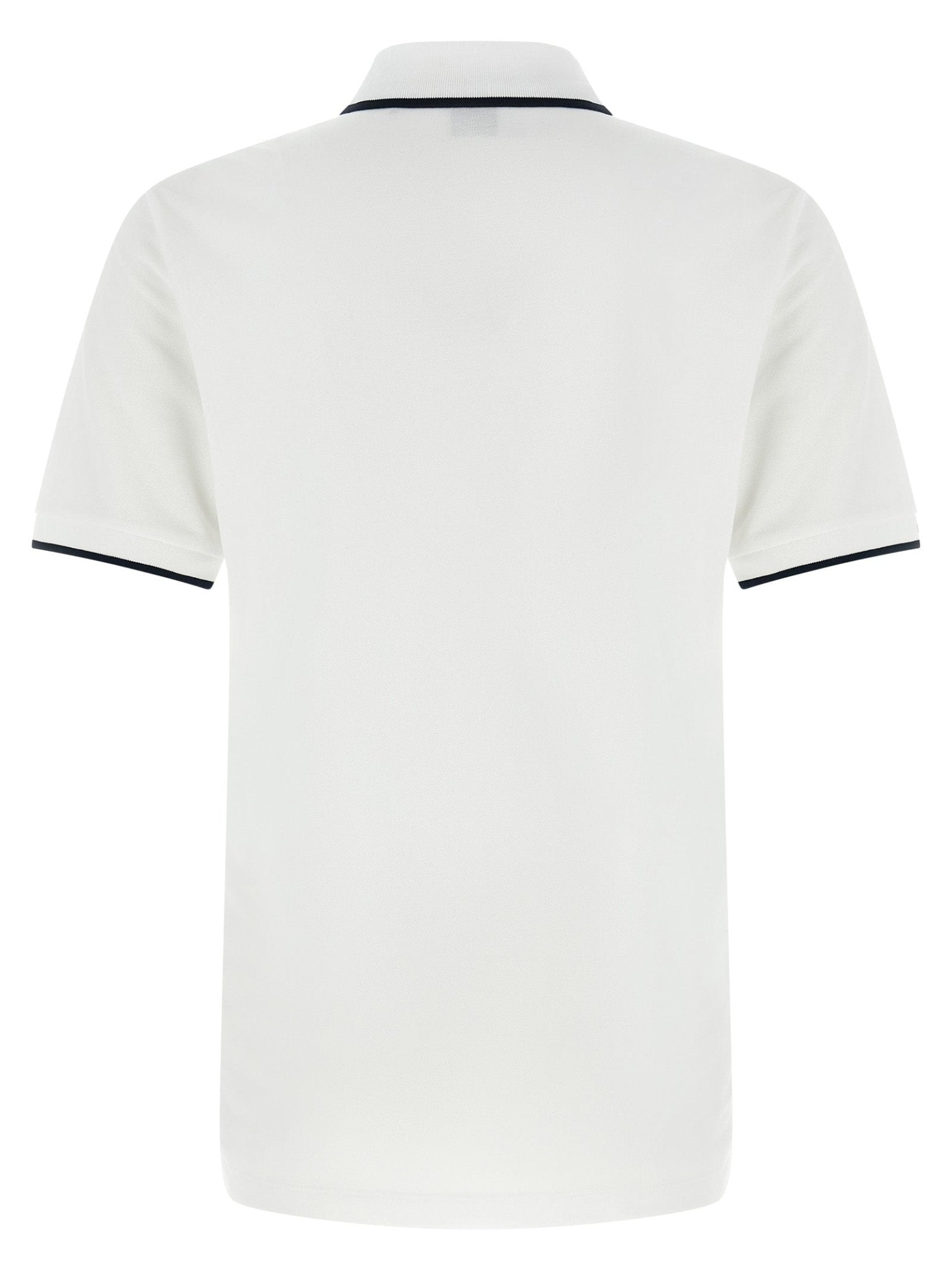 Hugo Boss White Cotton Polo Shirt - HBPS Beauty & Fashion