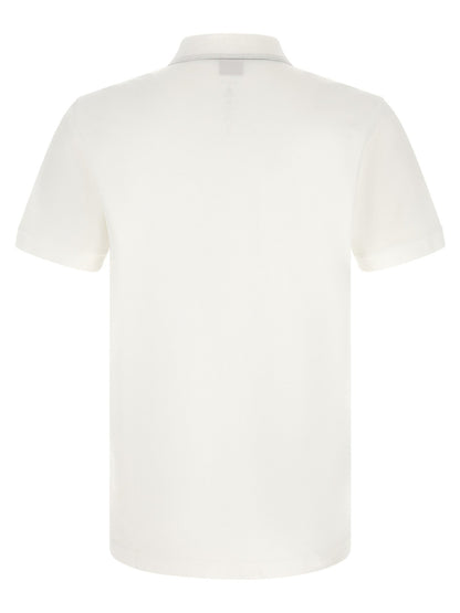 Hugo Boss White Cotton Polo Shirt - HBPS Beauty & Fashion