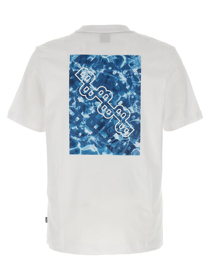 Hugo Boss White Cotton T-Shirt - HBPS Beauty & Fashion