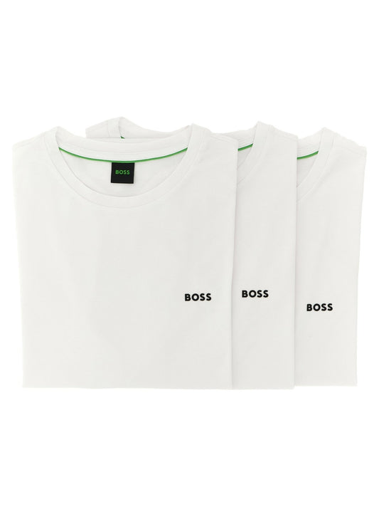 Hugo Boss White Cotton T-Shirt - HBPS Beauty & Fashion