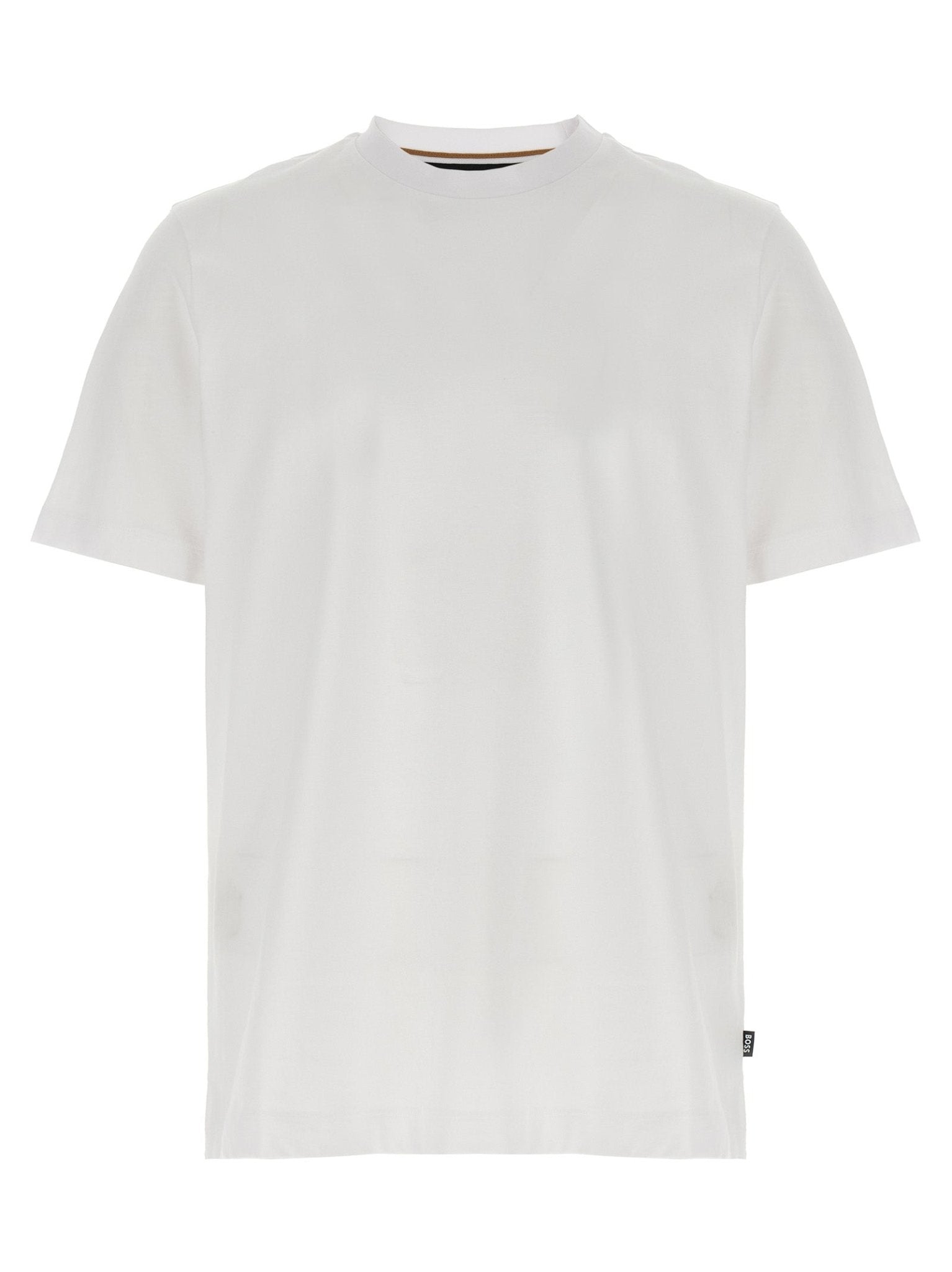 Hugo Boss White Cotton T-Shirt - HBPS Beauty & Fashion