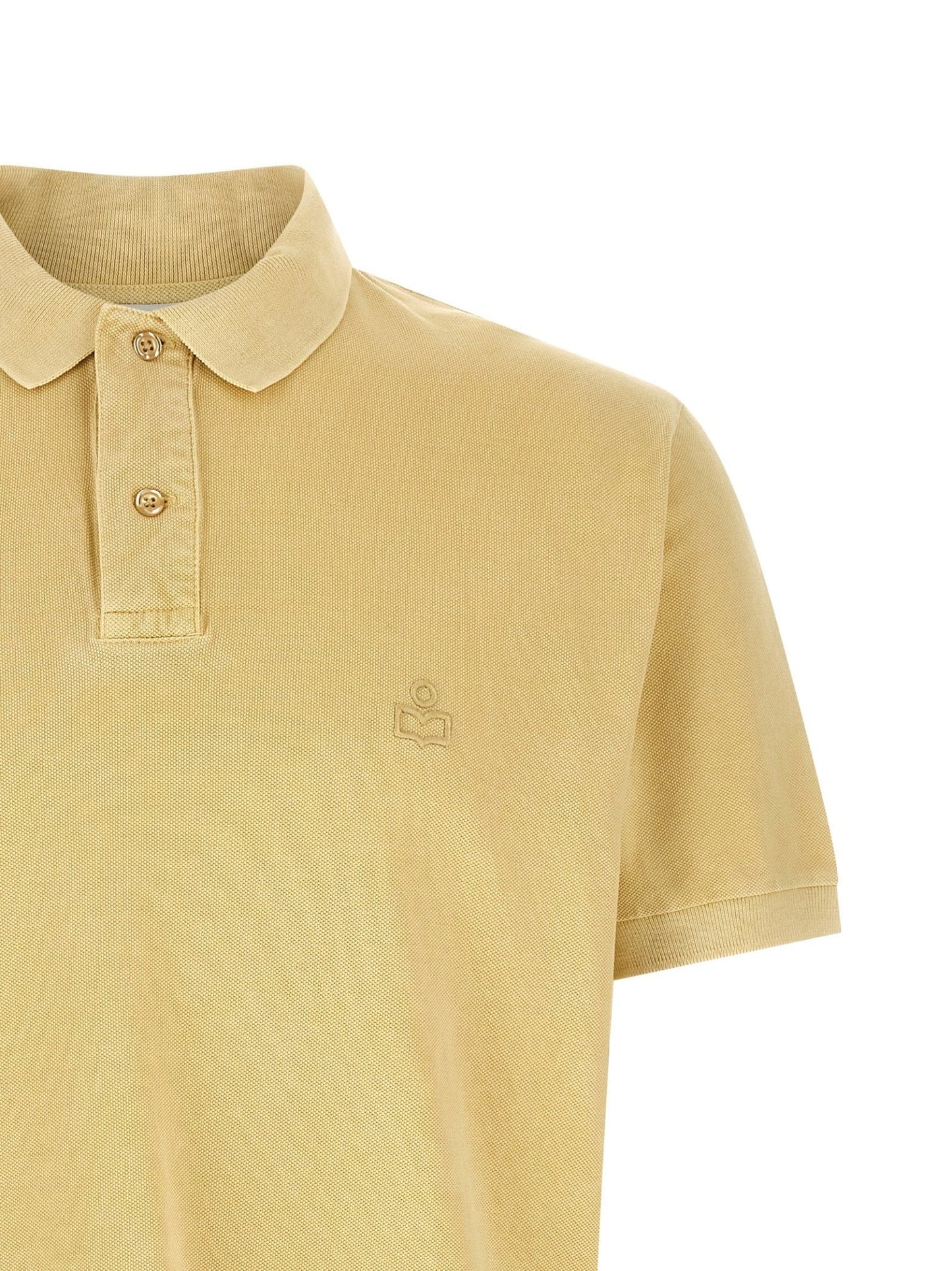 Isabel Marant Bicolor Cotton Polo Shirt - HBPS Beauty & Fashion