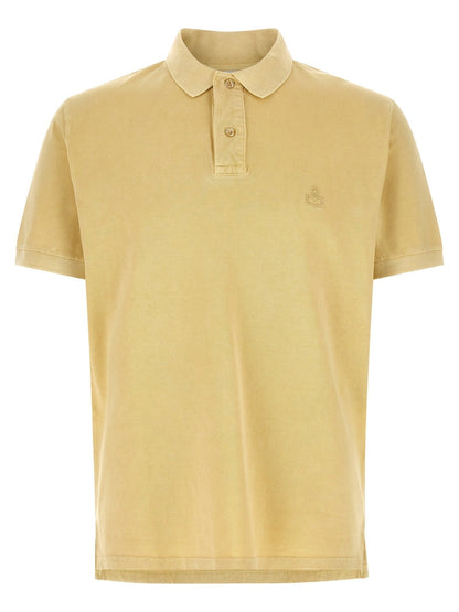 Isabel Marant Bicolor Cotton Polo Shirt - HBPS Beauty & Fashion