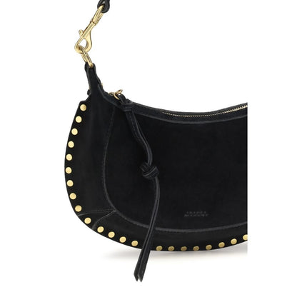 Isabel Marant Black Calf Leather Bos Taurus Shoulder Bag - HBPS Beauty & Fashion