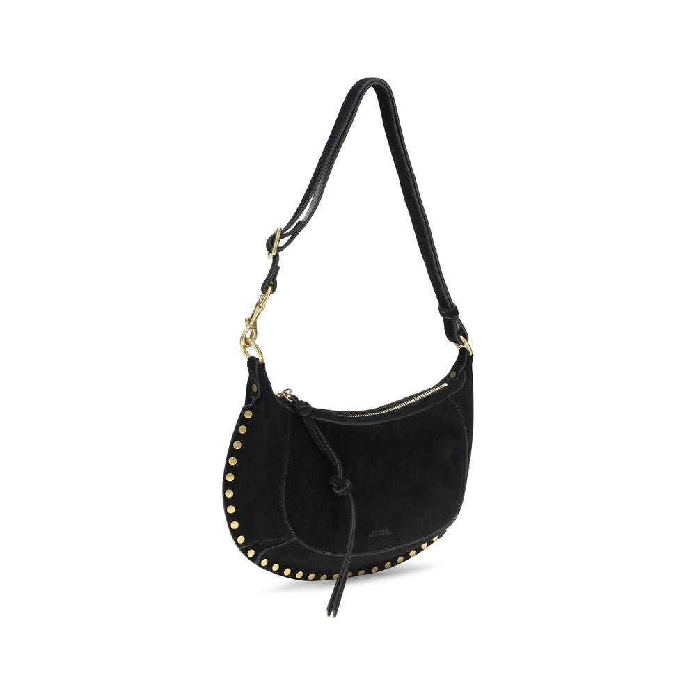 Isabel Marant Black Calf Leather Bos Taurus Shoulder Bag - HBPS Beauty & Fashion