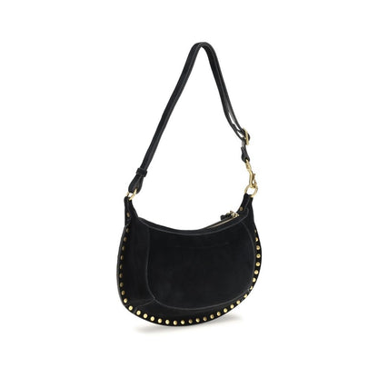 Isabel Marant Black Calf Leather Bos Taurus Shoulder Bag - HBPS Beauty & Fashion