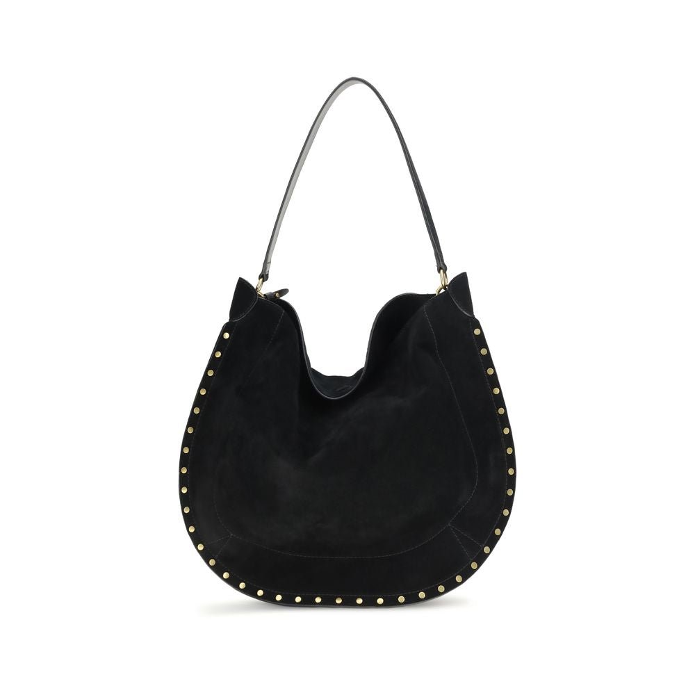 Isabel Marant Black Calf Leather Bos Taurus Shoulder Bag - HBPS Beauty & Fashion