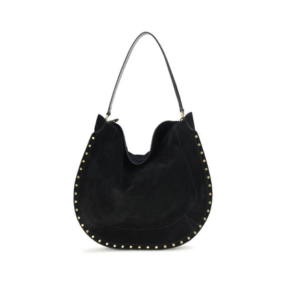Isabel Marant Black Calf Leather Bos Taurus Shoulder Bag - HBPS Beauty & Fashion