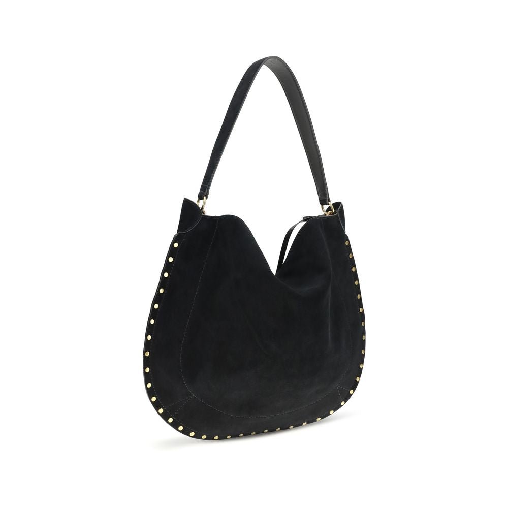 Isabel Marant Black Calf Leather Bos Taurus Shoulder Bag - HBPS Beauty & Fashion
